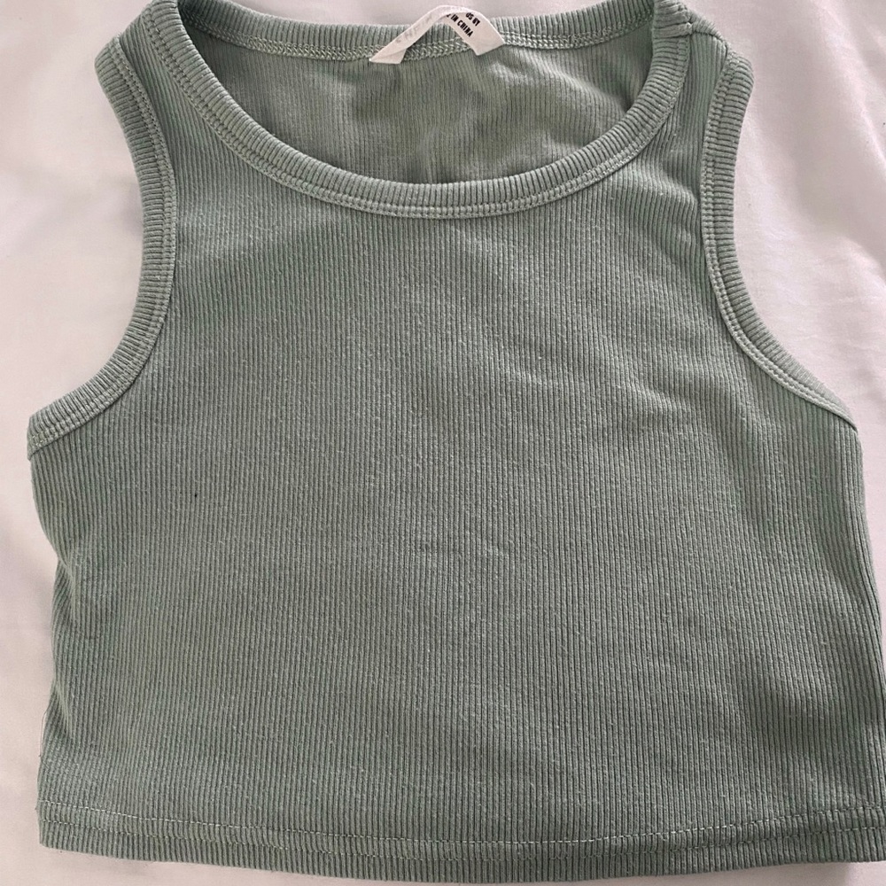 Light Green Tank top